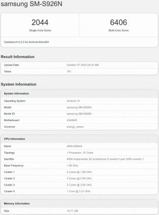 Samsung Galaxy S24 Plus' Korean model appears on Geekbench, hints at RAM upgrade - GSMArena.com news