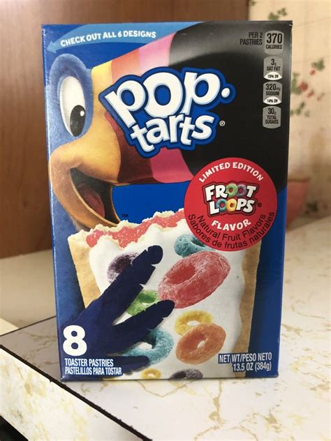 Froot Loops Pop-Tarts | Pop tarts funny, Pop tarts, Weird food