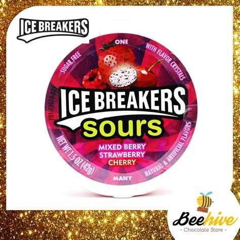 Ice Breakers Berries Sours Candy 42g