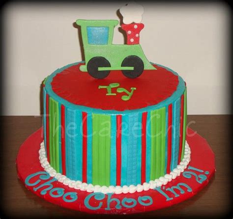 Choo Choo Train Cake - Decorated Cake by Misty - CakesDecor