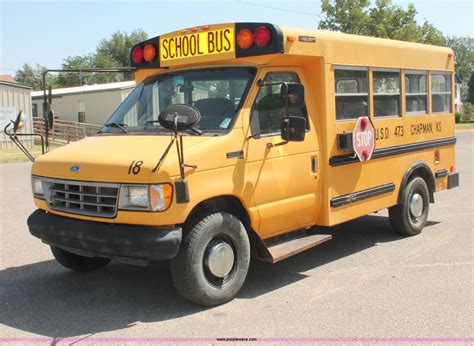 1996 Ford E350 Econoline school bus in Chapman, KS | Item C2720 sold ...