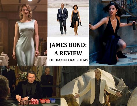 James Bond: A Review - The Daniel Craig Movies — The Gibson Review