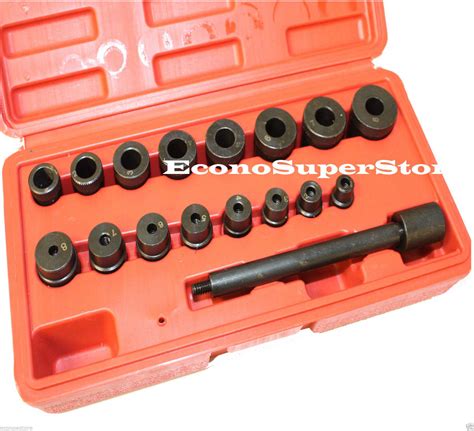 17PC Universal Clutch Alignment Tool Kit Mechanics Car Clutch Aligning ...