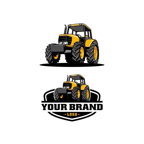 set of tractor logo vector 6488862 Vector Art at Vecteezy