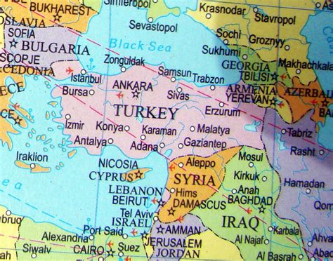 Map Turkey