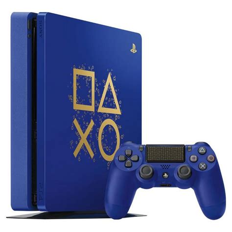 Trade In Sony PlayStation 4 Slim Console Blue 1TB | GameStop