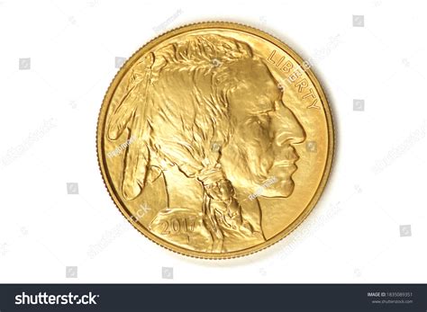 American 50 Dollar Gold Coin Stock Photo 1835089351 | Shutterstock