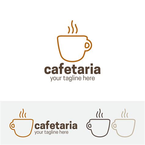 Cafeteria logo design 6415440 Vector Art at Vecteezy