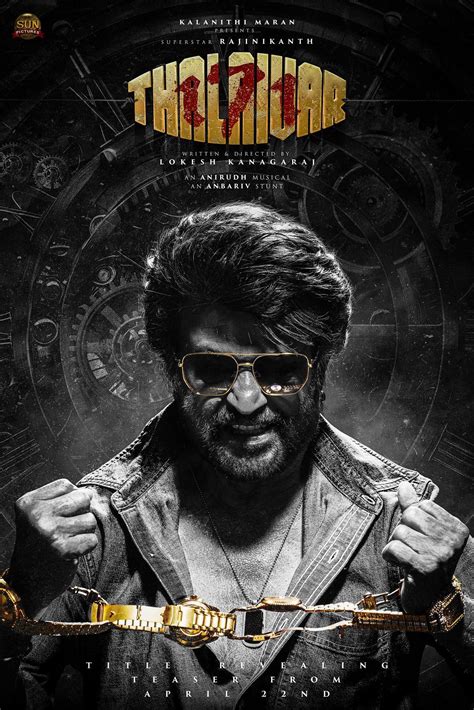 Thalaivar 171 gears up for title reveal! Rajinikanth's first look: Tamil Movie, Music Reviews ...