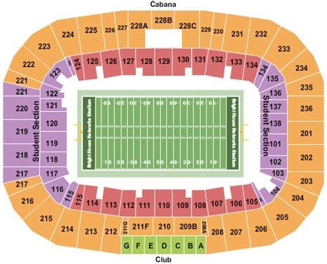 Ucf Stadium Seating Chart | Brokeasshome.com