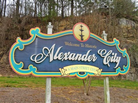 Geographically Yours Welcome: Alexander City, Alabama