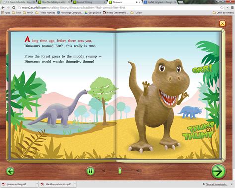 Pictures for Blogs: more starfall dinosaurs 1st grade