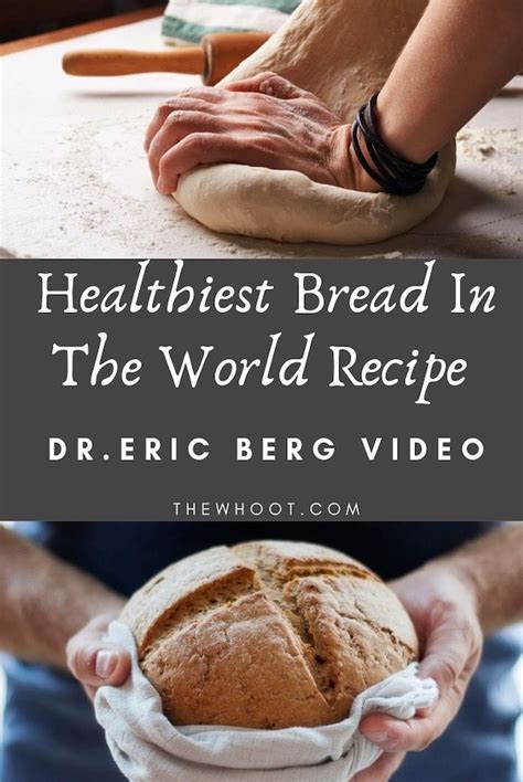 Healthiest Bread In The World - Dr Eric Berg Recipe | The WHOot | Healthy bread recipes, Healthy ...