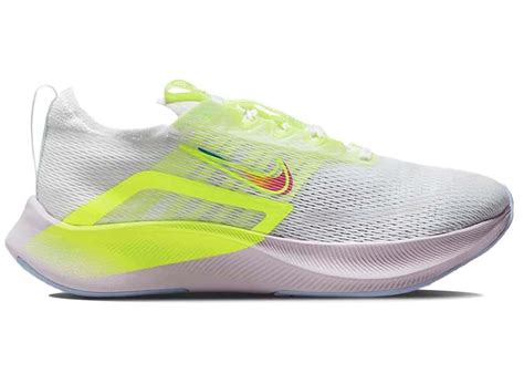 Nike Zoom Fly 4 White Volt (Women's) - DN2658-101 - US