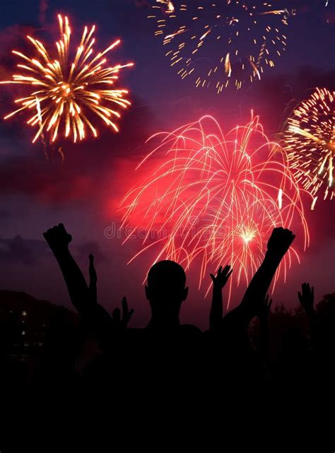 Fireworks Celebration stock image. Image of independence - 25383337