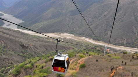 The National Park from Chicamocha (PANACHI) near the town of San Gil, one of the few parks of ...