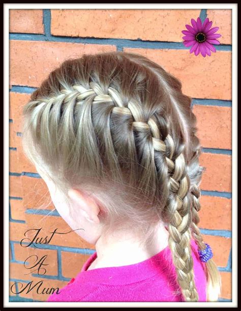 French Braid Tutorial - Just a Mum Hairstyles - Just a Mum