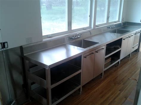Stainless Steel commercial kitchen cabinets. | SteelKitchen