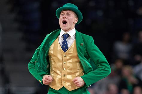 Notre Dame Defends "Offensive" Fighting Irish Leprechaun Mascot ...