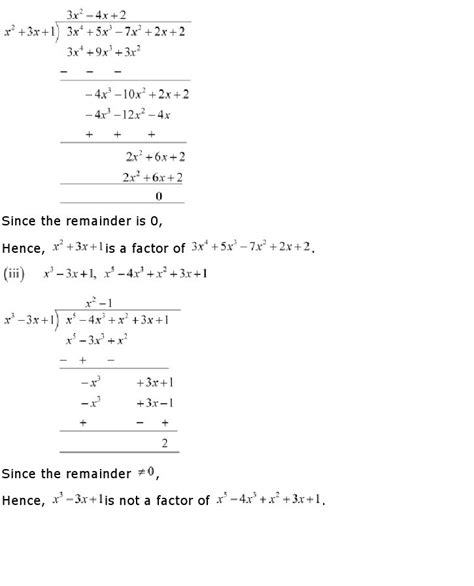 Polynomials, Class 10 Mathematics NCERT Solutions