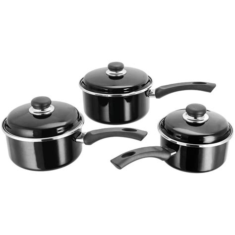 Judge Induction 3 Piece Non- Stick Saucepan Set | Philip Morris & Son