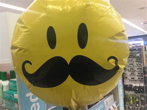 Mustache | Mustache Smiley Face Balloon! Pic by Mike Mozart | Mike Mozart | Flickr