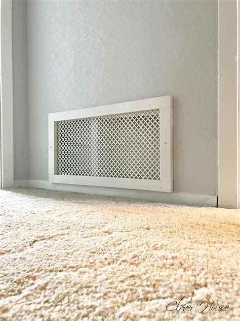 Clover House: DIY Return Air Vent Grille