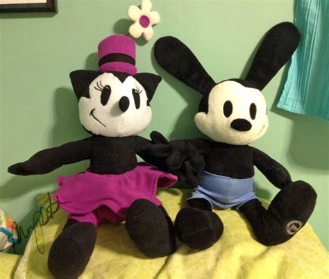 sillywhims • Epic Mickey plushes | Epic mickey, Oswald the lucky rabbit, Disney treasures