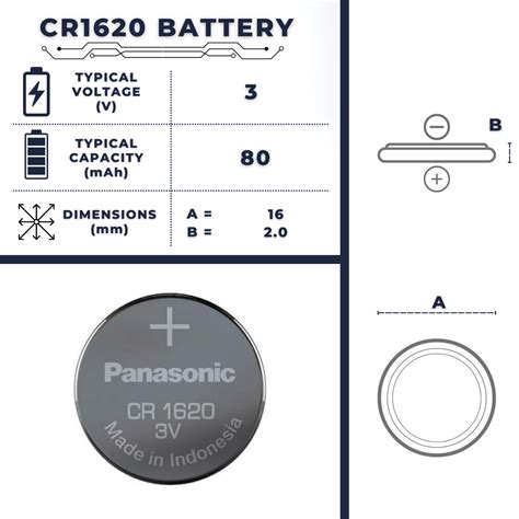 CR1620 Battery | Size, Voltage, Capacity, Advantage & Uses