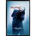 Amazon.com: Batman: the Dark Knight Movie: Joker (Heath Ledger) 'Why So Serious' Wall Poster ...