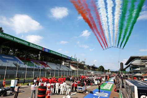 Take note of the schedule for the upcoming Italian Grand Prix at Monza ...