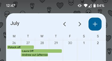 Google Calendar makes Material You widgets official