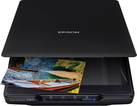 Epson Perfection V39 II Color Photo and Document Flatbed Scanner ...