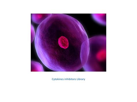 Cytokines inhibitors library - Molchem s.r.o.