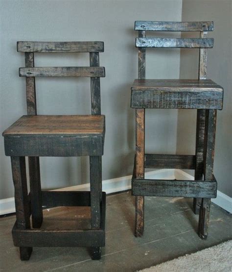 Rustic Outdoor Bar Stools | Foter