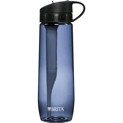 Brita Hard Sided Water Bottle with Filter - BPA Free - Gray - 23.7 oz - Walmart.com - Walmart.com
