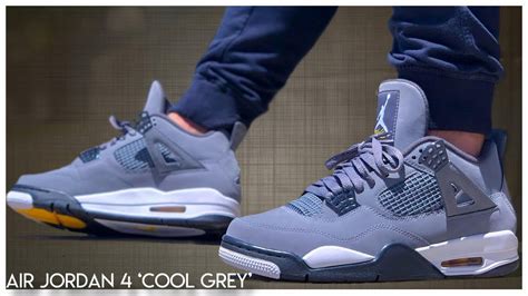 Air Jordan 4 'Cool Grey' 2019 - YouTube