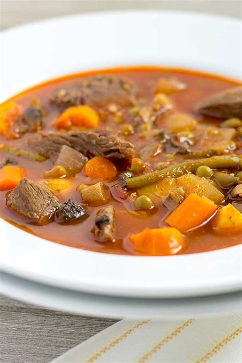 Instant Pot Vegetable Beef Soup | Recipe | Pressure cooker soup recipes, Beef soup recipes ...