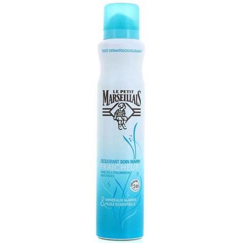 LE PETIT MARSEILLAIS Déodorant soin marin - Fraicheur - Spray - 200ml ...