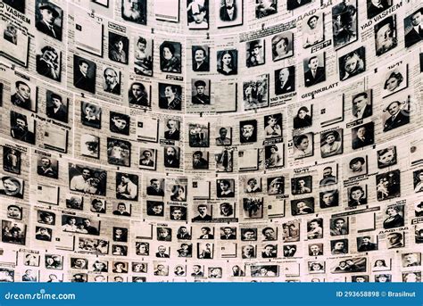 The Hall of Names in the Yad Vashem Holocaust Memorial Site in ...