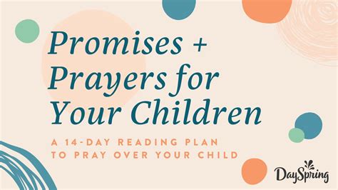 14 Promises to Pray Over Your Children