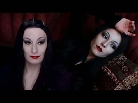 Morticia Makeup Transformation Tutorial | The Addams Family - YouTube