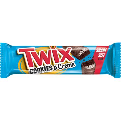 TWIX Cookies & Creme Sharing Size Candy Bar, 2.72oz | TWIX