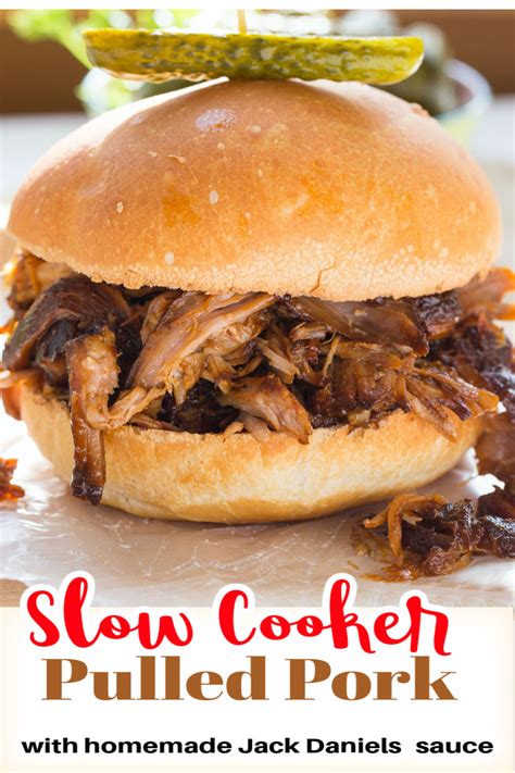 Jack Daniels Bbq Sauce Pulled Pork Recipe Slow Cooker | Besto Blog