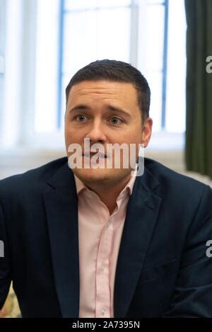 Shadow health secretary Wes Streeting during a visit to meet staff and patients at the Hasland ...