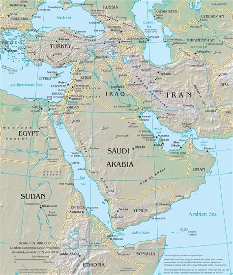 Middle East Map | CC Geography | Pinterest | Middle east