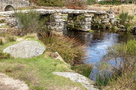 Clapper Bridge Photograph by Shirley Mitchell - Fine Art America