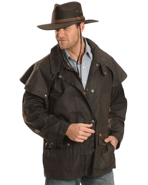 Outback Unisex Short Oilskin Jacket | Boot Barn