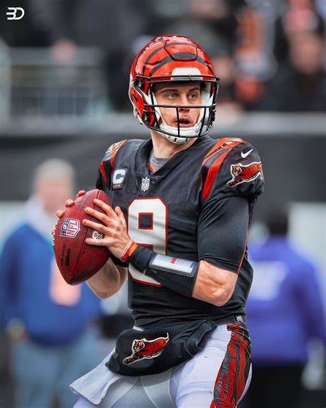 Joe Burrow in modern day leaping tiger throwback uniforms. Cincinnati Bengals | Cincinnati ...