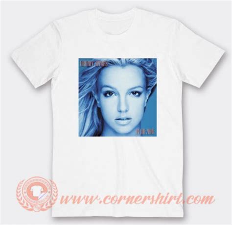 Vintage Britney Spears In The Zone T-shirt On Sale - Cornershirt.com